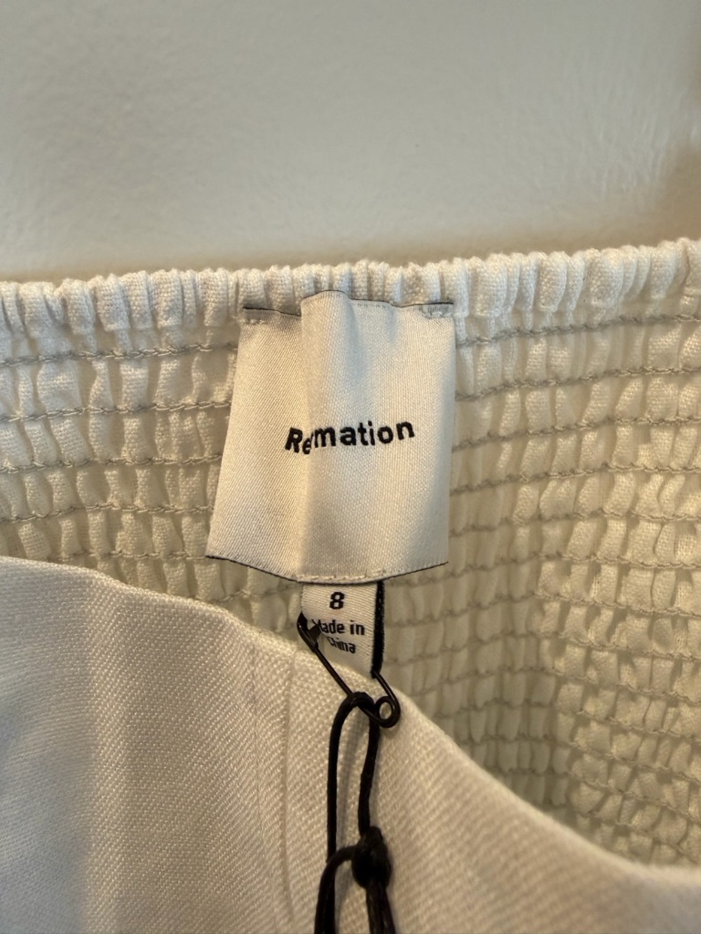 Reformation Hattie Linen Top - Picture 4 of 5